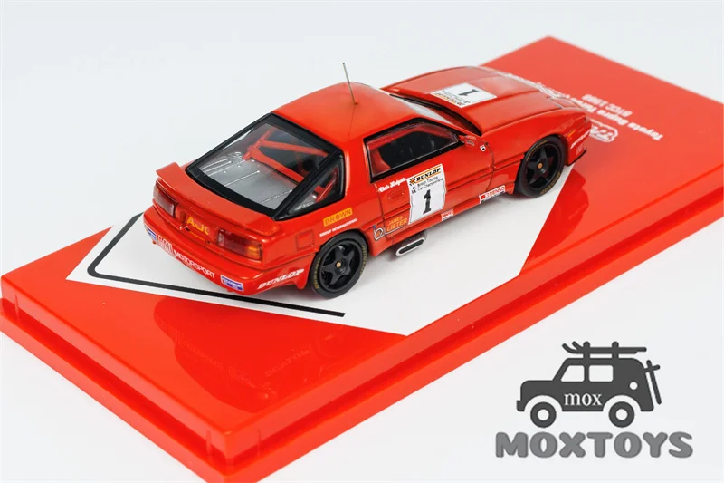 Tarmac Works 1:64 Supra Turbo (MA70) BTCC 1988 Chris Hodgetts # Литая под давлением модель автомобиля 1.