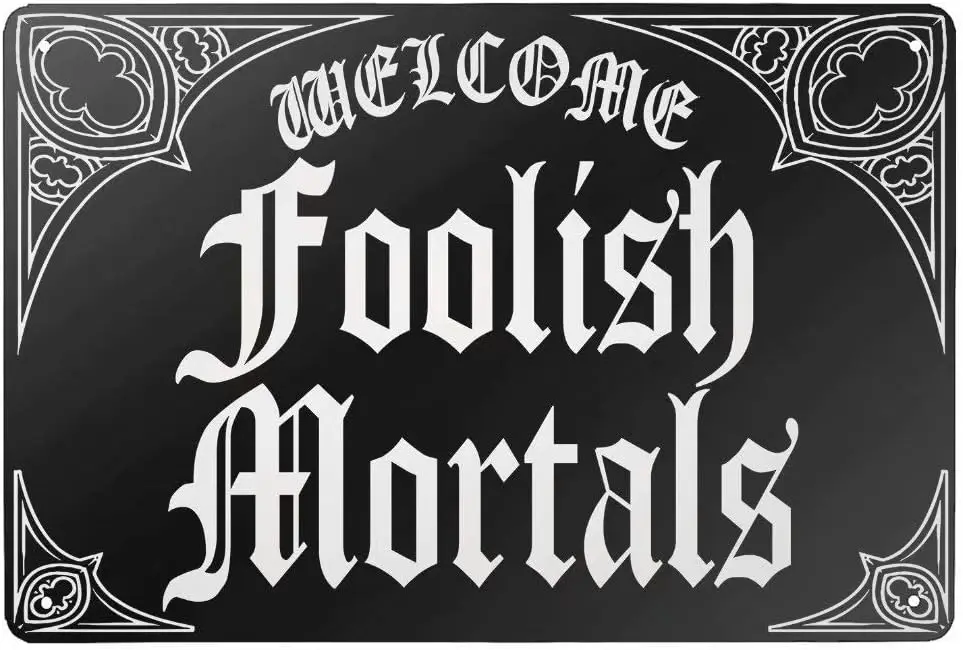 Металлическая вывеска Vincenicy отличная алюминиевая жестяная приветственная