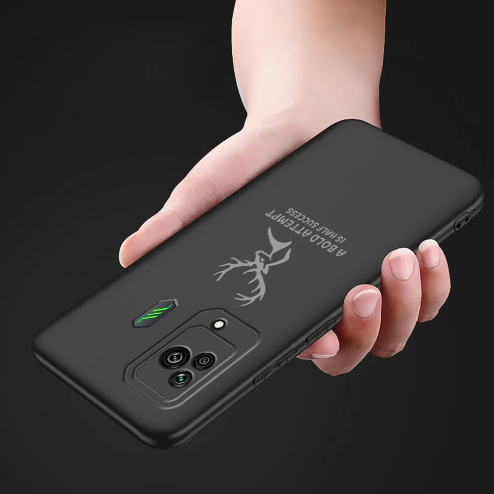 Мягкий силиконовый чехол-бампер для Xiaomi Black Shark 5 Pro