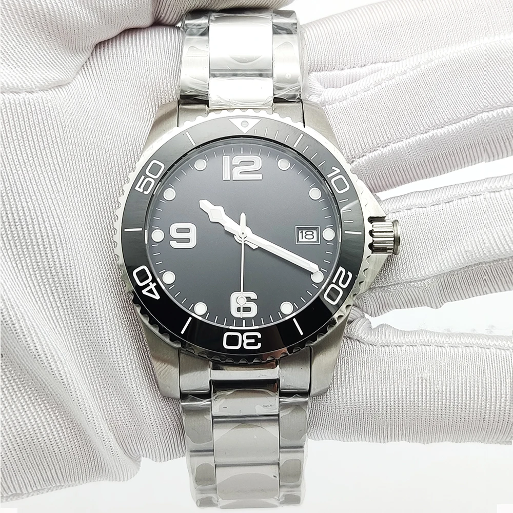 41MM lMen's Sports Automatic Mechanical Watch Japan NH35 Movement Rotating Bezel Luminous Clock