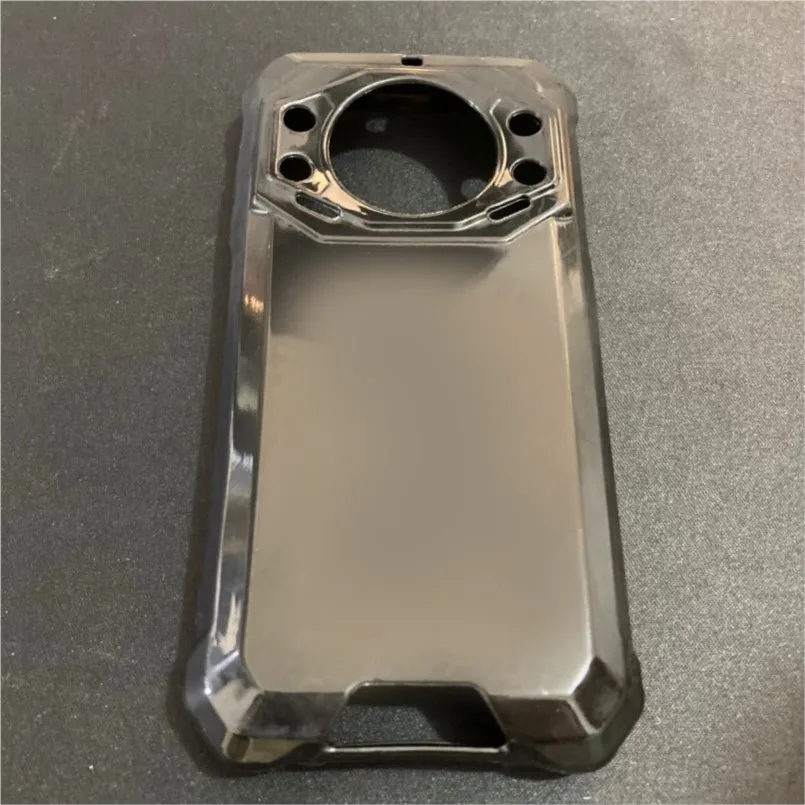 Черный мягкий силиконовый чехол для телефона Fossibot F101 pro из ТПУ f101pro защитный