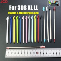 jcd 100pcs multi color plasticmetal touch screen stylus pen video games control touch pen for 3ds xl ll game accessories