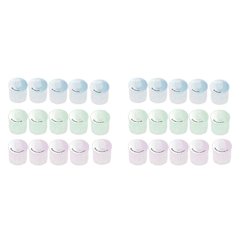 

30X Fragrance Capsules Air Freshener For ECOVACS Deebot OZMO T9 Max / Power / Aivi / T10 / X1 Plus Vacuum Cleaner Spare