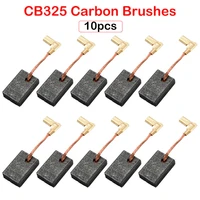 10pcs carbon brushes cb 325 replacement 194074 2 for makita 9553nb 9554nb 9555nb 9556nbpb 9557nb 9557pb 9558nb 9558pb gd0600