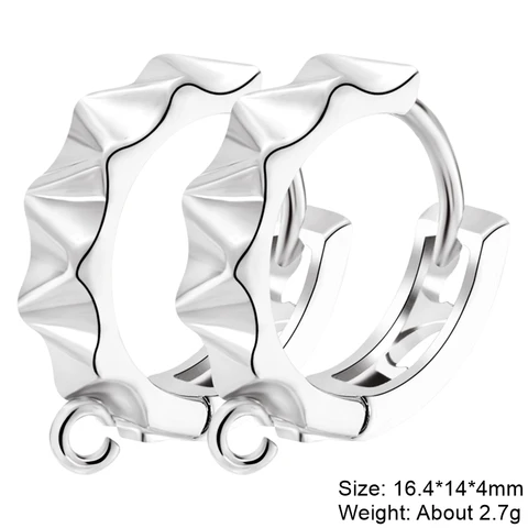 Juya медные застежки для сережек 4 шт.