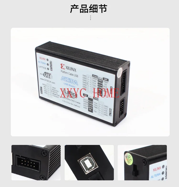 Tongtu Xilinx загрузчик альтернативный кабель для загрузки сетки usb три в одном fpga cpld