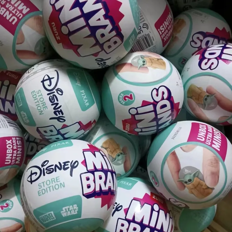 Фото Zurue Mini Brands 5x Surprise Ball слепая коробка игрушки мини аниме фигурка загадочная модель коллекция игрушек орнамент подарки для детей №1