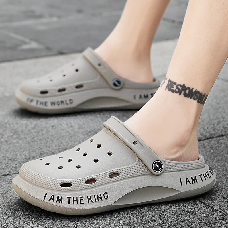 I am The king of world Men's Sandals 