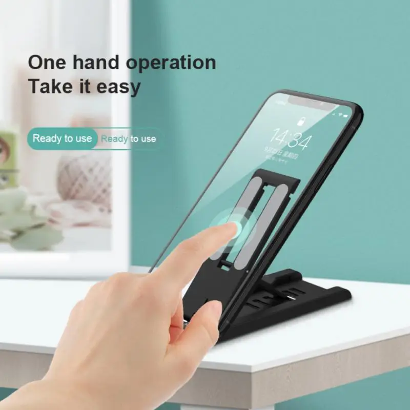 

Multifunctional Desktop Storage Stand Multi Angle Adjustable Phone Bracket Macaron Colors Tablet Support Lazy Flat Panel Bracket