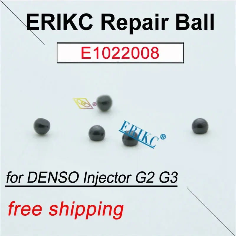 

E 1022008 Клапан форсунки Common Rail Half Ball E 10220081 Шарик регулировки впрыска дизельного топлива двигателя автомобиля для Denso G2 G3 G4