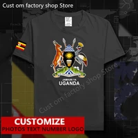 uganda flag %e2%80%8bt shirt free custom jersey fans diy name number logo 100 cotton t shirts men women loose casual t shirt