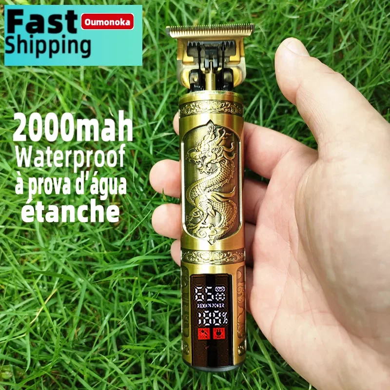 

Professional Hair Clipper Barber Trimmer for Men Mower Electric Shaver Hair Cutter Beard Clipper Hair Cutting Machine T9 Haircut