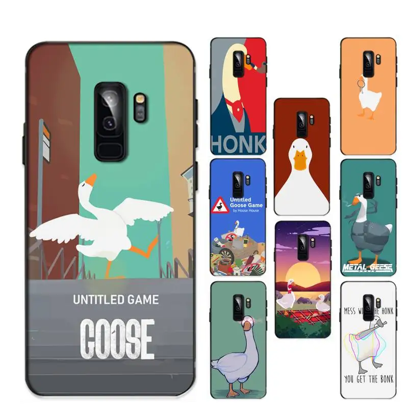 

Duck Goose Game Phone Case for Samsung S20 lite S21 S10 S9 plus for Redmi Note8 9pro for Huawei Y6 cover