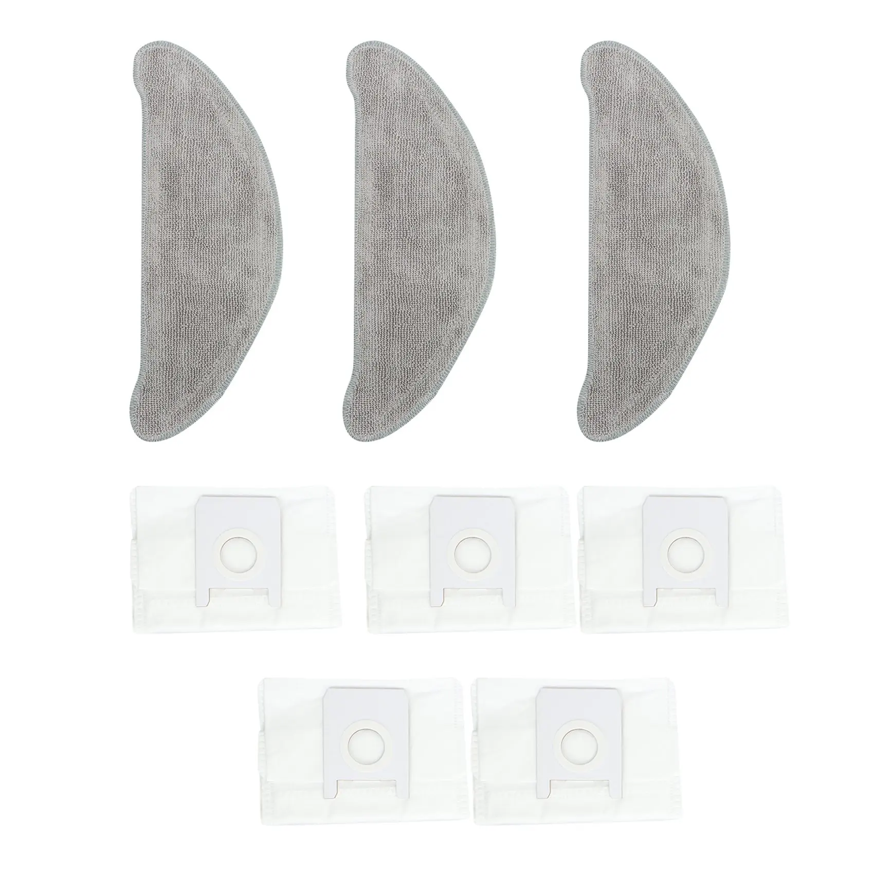 

Тканевый мешок для мытья пыли, Сменные аксессуары подходят для интеллектуального робота-подметания Mijia Roidmi Eve Plus SDJ01RM