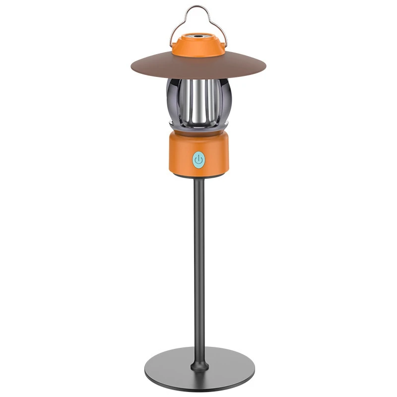 

Retro Hanging Lamp Portable Camping Lamp Flashlight Multifunctional Rechargeable Lighting