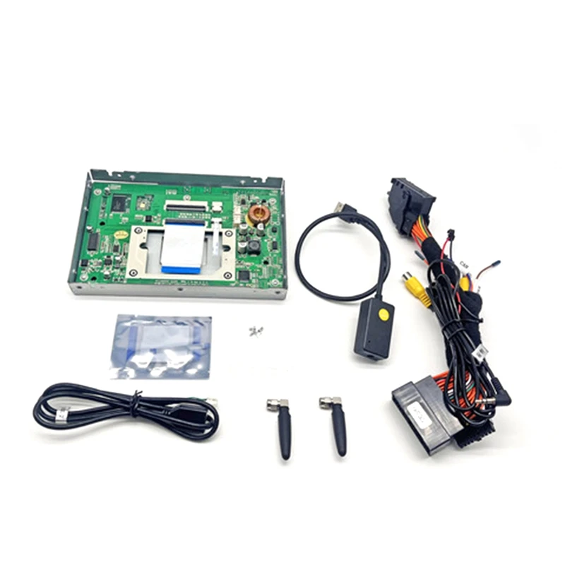 

Wireless Carplay Decoder Option For Central Control Screen Upgrade Of SYNC2 Car Radio Multimedia Player For Ford