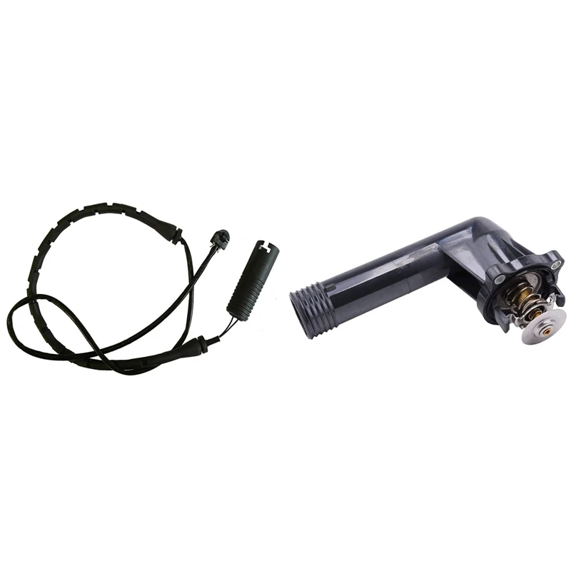 

Cooling Thermostat Thermostat Assembly For BMW 3-ER E36 316 & Front Brake Pad Wear Sensor Fits For BMW E36 3 Series