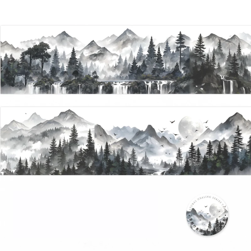 

Тематическая лента Mr. Paper Естественный ландшафт и горы