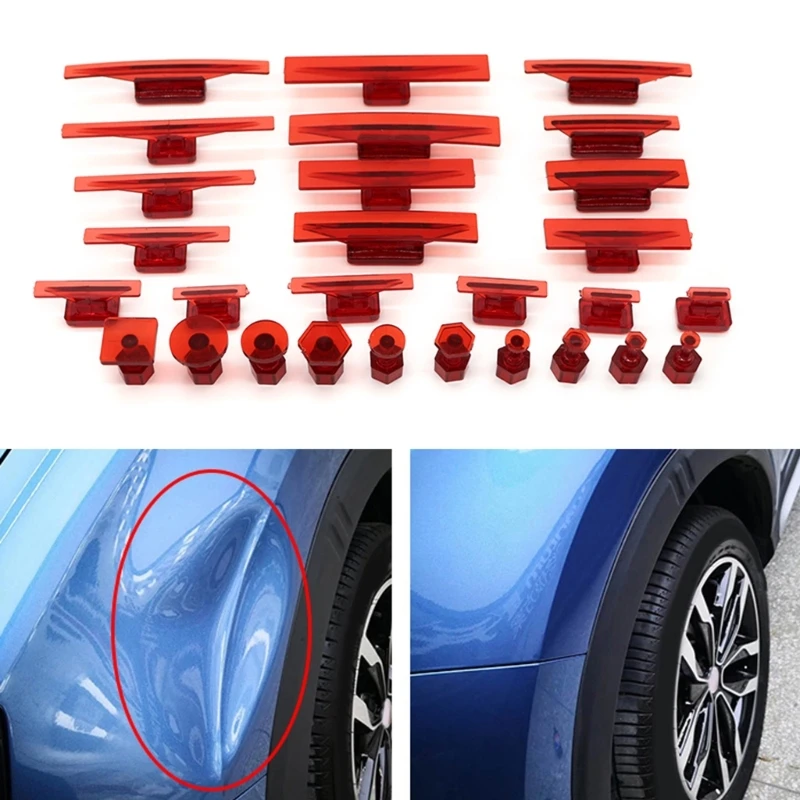 

Universal Car Hail-Dent Repair Body Damage Fix Tool Pulling Bridge Puller Glue-Pull Sheet Removal Hand Tool SetPaintless