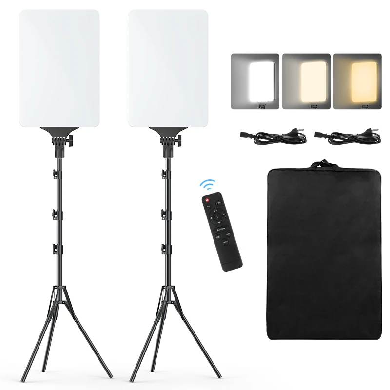 24-дюймовые светодиодные панели для фото-видео освещения от 2700 до 7500 К и