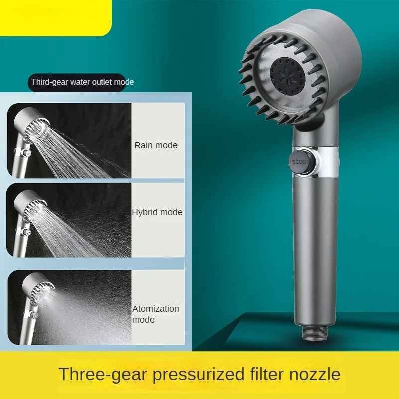 

Ultimate Hair Care Experience: Transform Your Shower with the Powerful Turbocharged Hair Dryer Style Bathroom Shower Head with