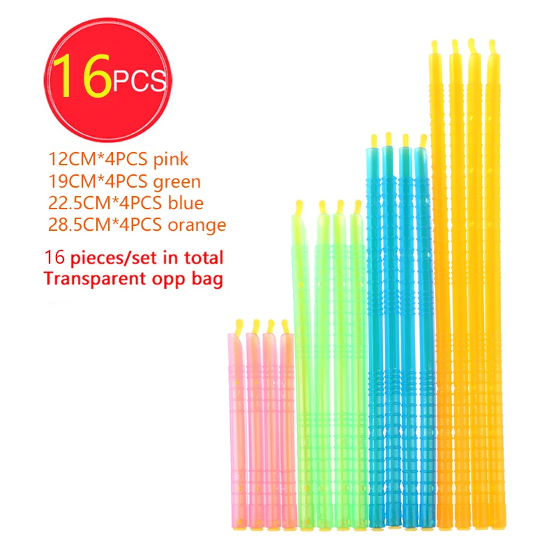 16 упаковок пластиковые палочки для хранения продуктов