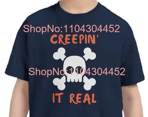 Детская футболка на Хэллоуин с черепом и скрещенными костями для милых