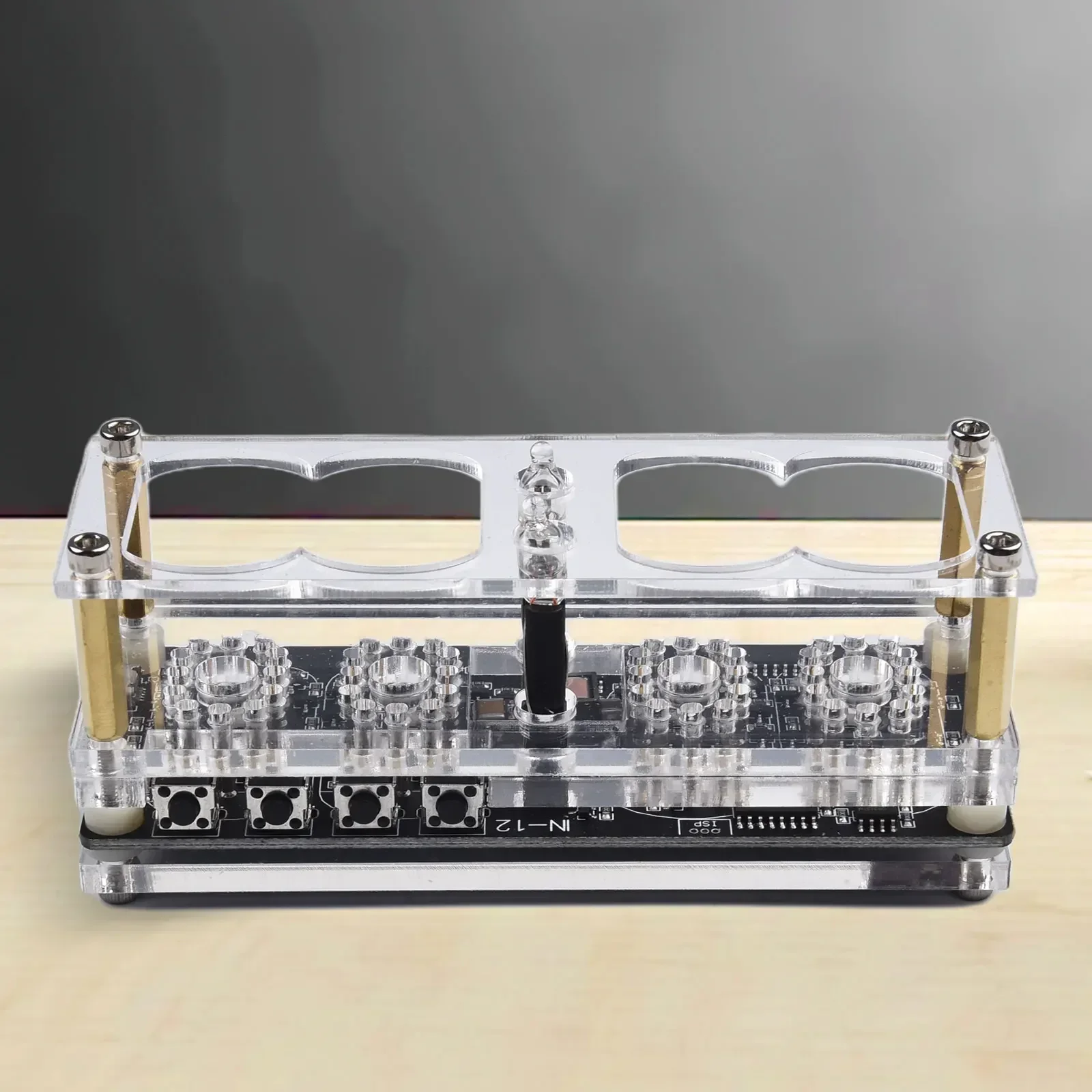 - Флуоресцентные 225 цветов цифровые часы флуоресцентные светящаяся трубка Nixie