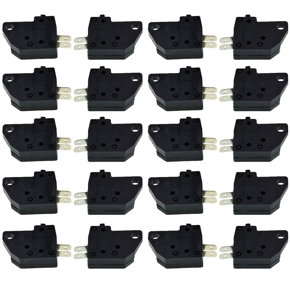 

20pcs Simple Left Outage Switches Disc Brake Switches Motorbike Brake Switches for Woman