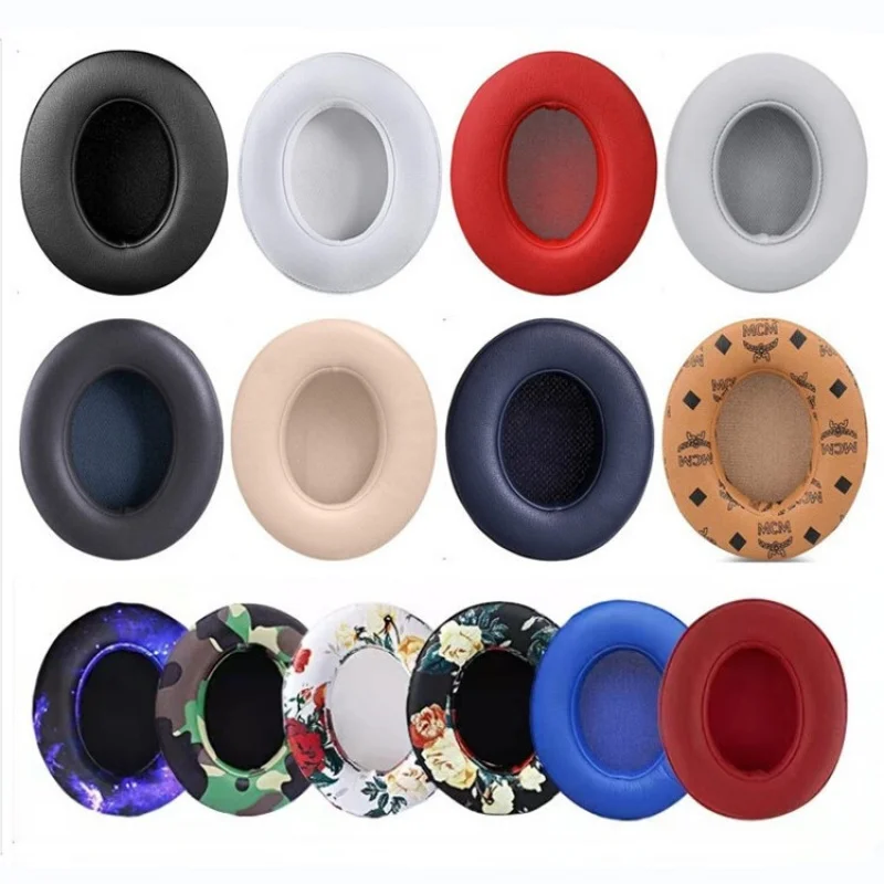 

Replacement Ear Pads for Studio 2.0 Studio 3 Wired/Wireless Over Ear Headphones High Quality Earpads Sponge leather earmuffs