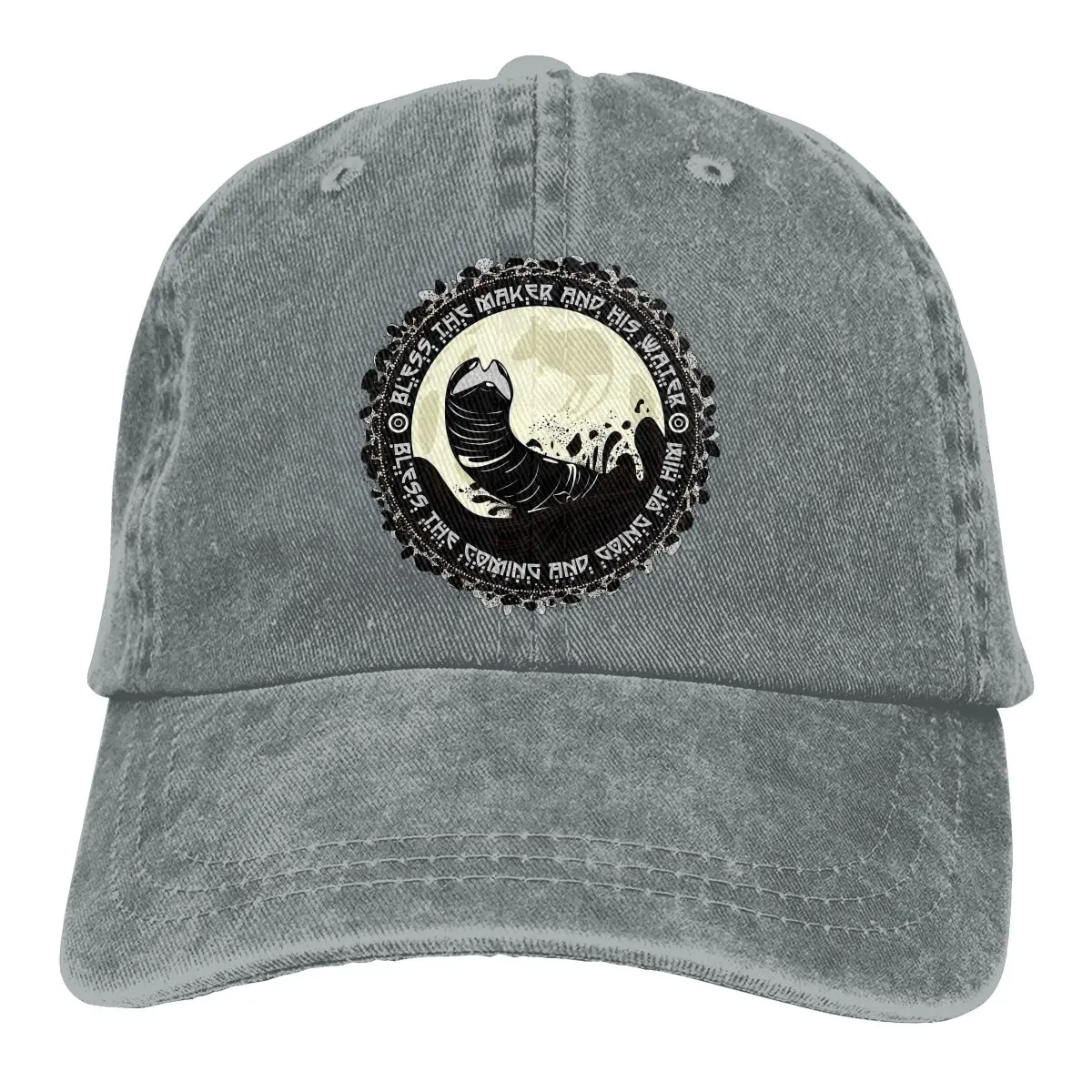 

Shai Hulud The Baseball Cap Peaked capt Sport Unisex Outdoor Custom dune Frank Herbert TV mysterious Hats