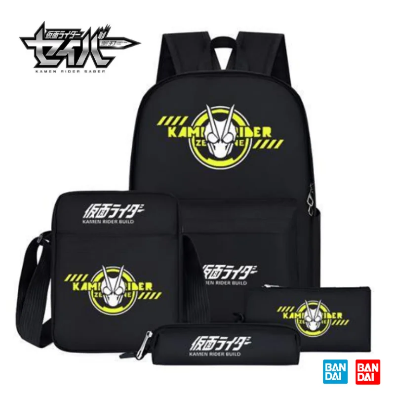 

Bandai Kamen Rider Build Peripheral School Bag Kaiwu EX-AID Kongga Backpack Anime Student Backpack Gift Outdoor Sports Storage