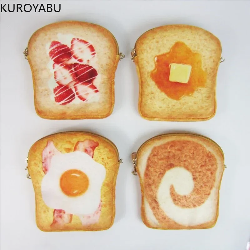 Kawaii мини-сумки с изображением яичницы Милая женская Холщовая Сумка Y2k на плечо