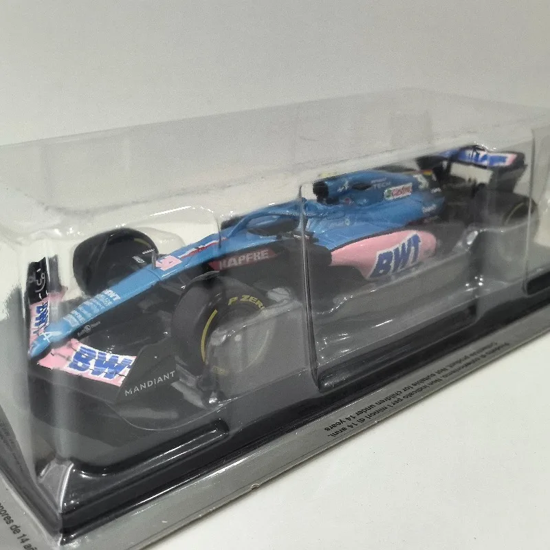 Фото Модель IXO 1:24 ALPINE A522 из литого металла # Модель гоночного автомобиля Формулы-1 из сплава, 2022 год, 31-я серия №1