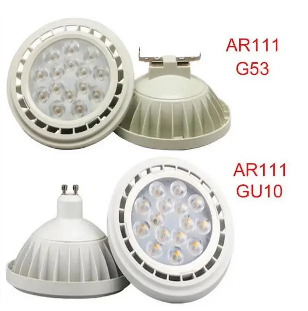 

Диммируемая Светодиодная лампа G53 GU10 AR111 12 Вт 15 Вт QR111 ES111, Светодиодный точечный светильник