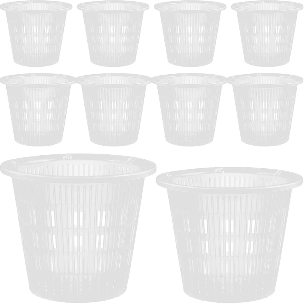 

Pots Pot Planter Flower Orchid Clear Slotted Garden Decorative Breathable Nursery Holes Outdoor Indoor Planters Net Orchids