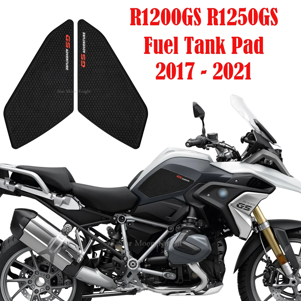 

Tank Pads Protector Stickers Knee Grip Traction Pad Motorcycle Side Fuel Tank Pad For BMW R1200GS R1250GS R 1250 GS 2017 - 2021