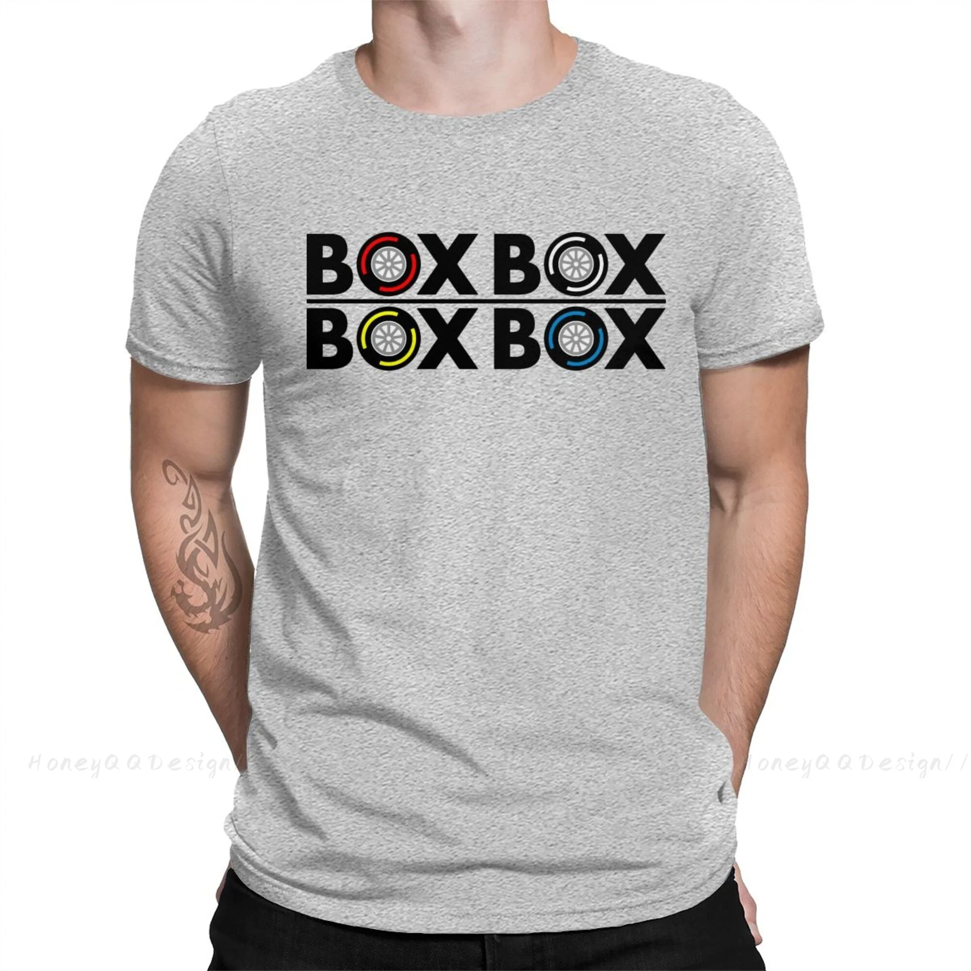 

Box Box Box Box F1 Tyre Compound Fashion TShirt Design F1 Formula 1 Cotton Shirt Men Unisex T-Shirt Oversize Adult Plus Size