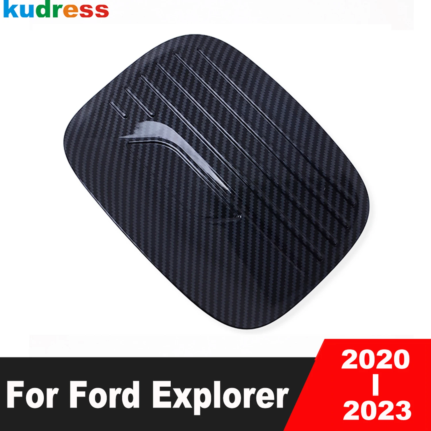 

Крышка автомобильного топливного бака для Ford Explorer 2020 2021 2022 2023, крышка бака из углеродного волокна для заливки масла, крышка бака, молдинговая крышка, аксессуары