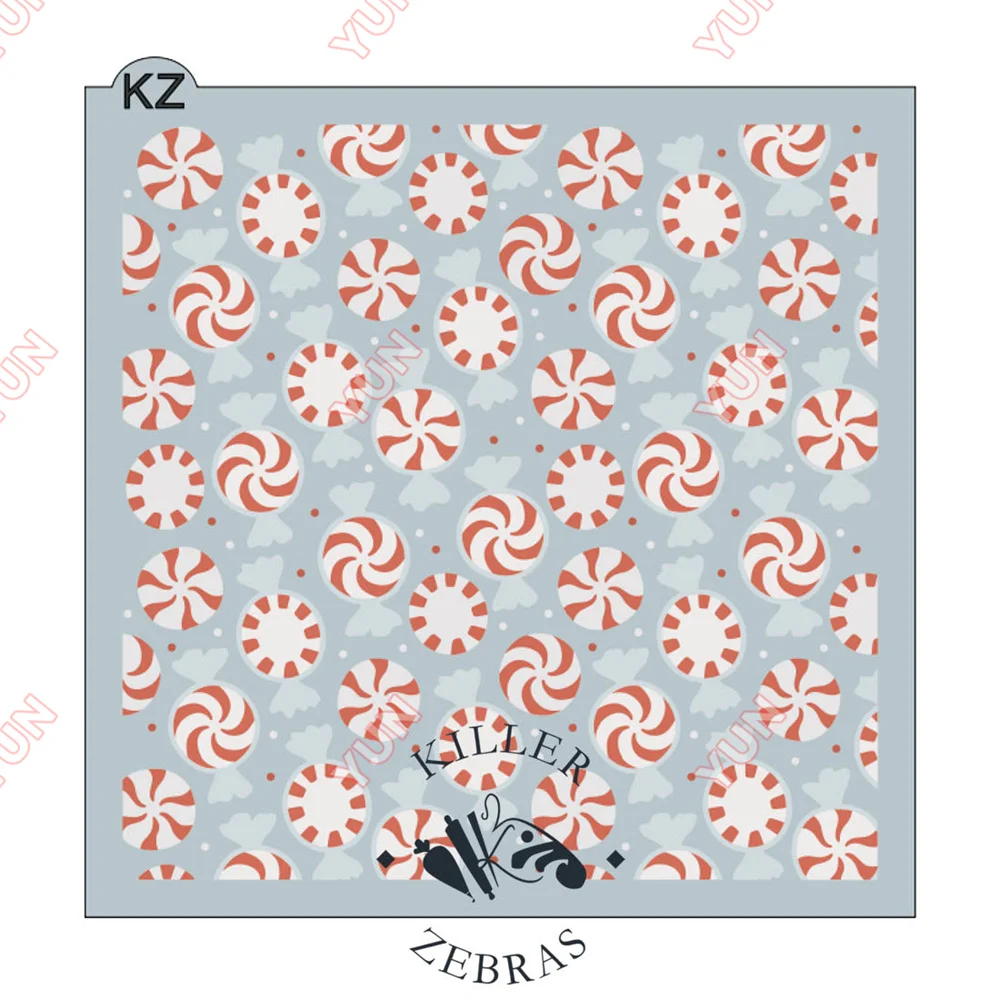 Новинка 2024 скандинавские украшения трафареты банты сосны рождественская часть