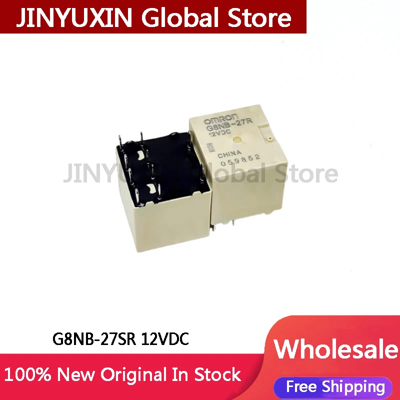 2-10Pcs G8NB-12VDC G8NB-27SR 12VDC Relay 10 Pin Wholesale