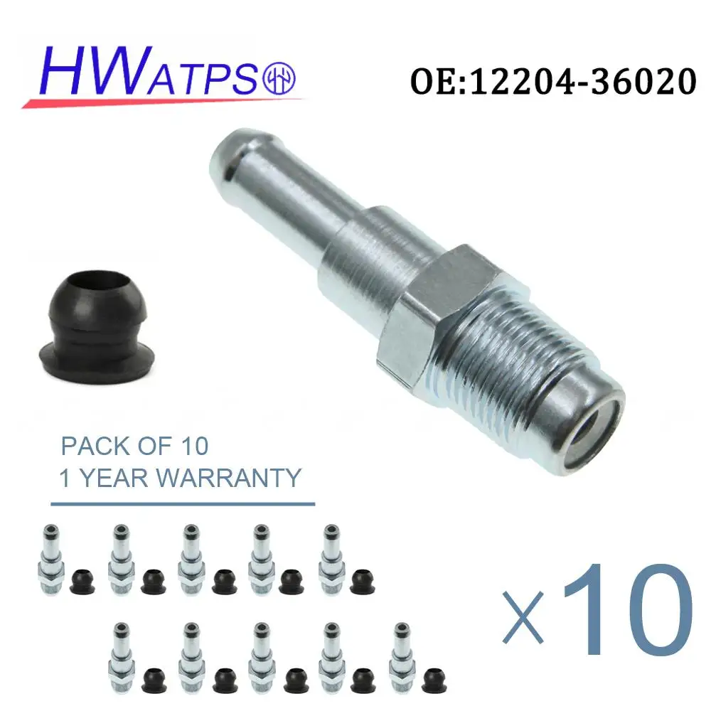 

1/10 SET 12204-36020 Positive Crankcase Ventilation Exhaust Valve Toyota Highlander Avalon RAV4 Camry Venza Scion tC 12204 36020