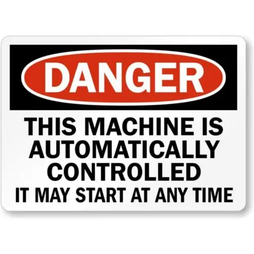 1p автоматическая машина предупреждение всепогодный металлический знак p1017