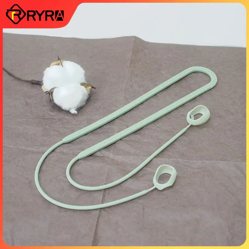 

-Наушники со шнурком для защиты от потери надежные Модные прочные высококачественные звуковые наушники с силиконовой веревкой для защиты от потери