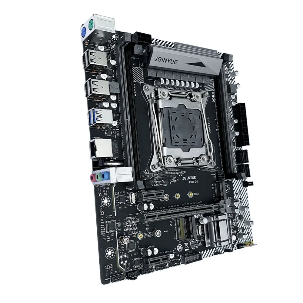 Материнская плата JGINYUE LGA 2011-3 Xeon E5 V3 процессор и Память DDR4 RAM 8-фазный источник