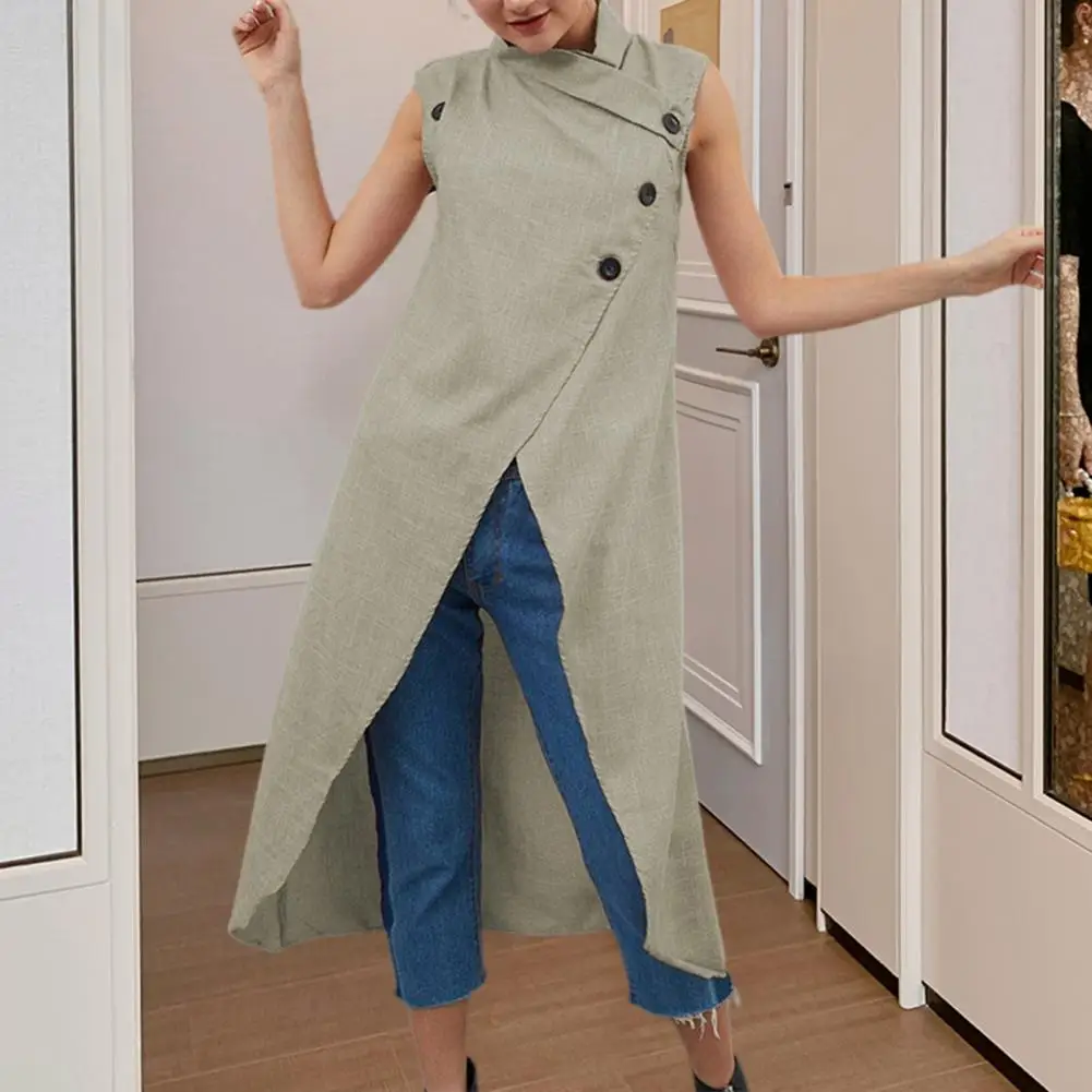 

Trendy Women Blouse Half High Collar Summer Solid Color High Waist Shirt Female Women Shirt Streetwear
