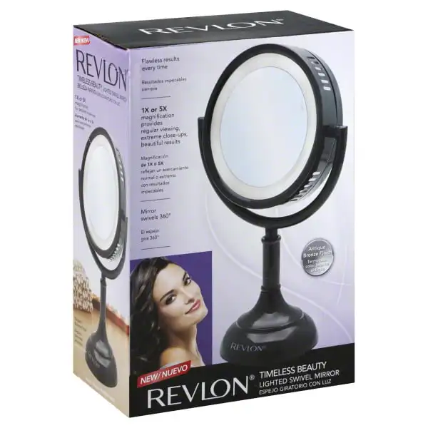 

NEW Timeless Beauty Lighted Swivel Mirror