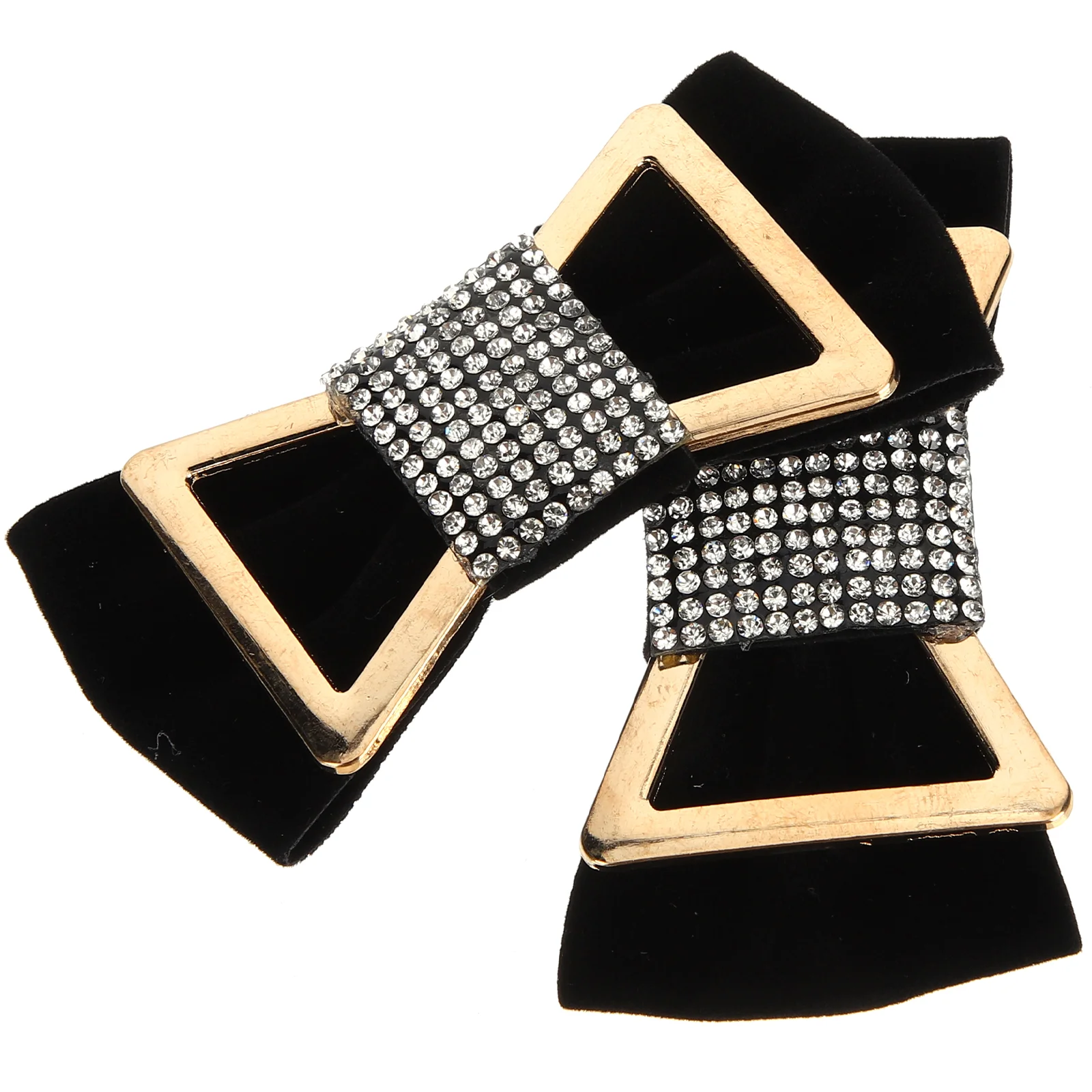 

Metal Trim Bows Appliques Removable Shoe Clips Shoe Charms Satin Ribbon Bows Shoe Ornaments Crystals Bow Shoe Decoration Clips