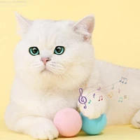 6 styles smart cat toys interactive ball catnip cat training toy pet playing ball pet squeaky supplies products toy for kitty