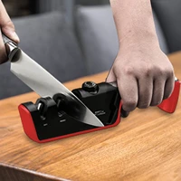 professional knives sharpening tool helps repair restore polish blades kitchen knives accessories 3 stage knives sharpener